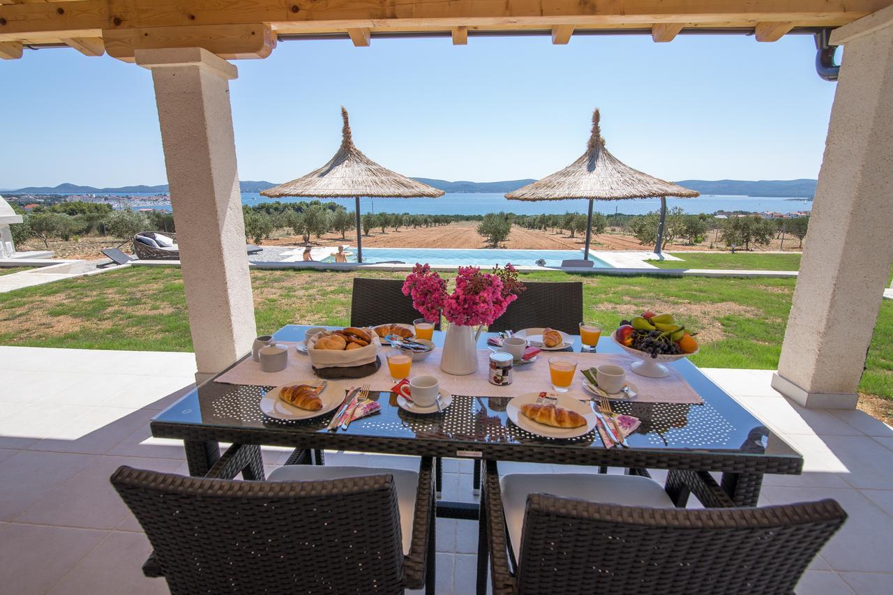 Estate Villa Duo Biograd Na Moru Exterior foto